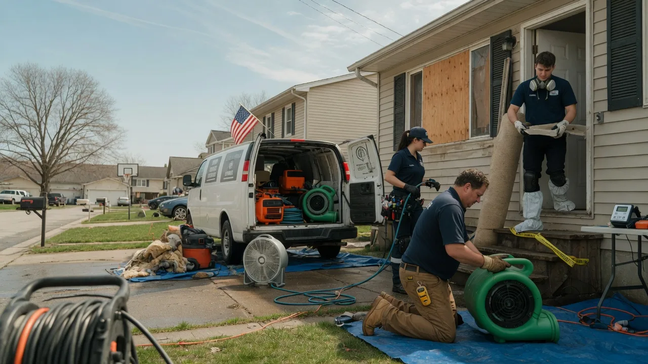 Water Damage Restoration in Clyde Park, MT near me